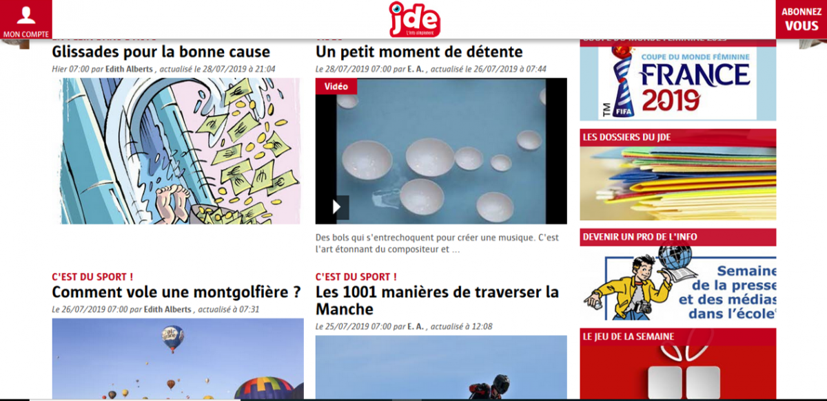 Le journal des enfants Image1